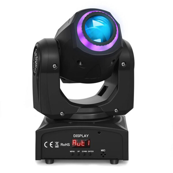 U'King 120W LED faisceau lumière principale mobile RGB mélange de couleurs 8 modèles DMX effet lumière rotative lumière de scène pour DJ spectacle fête KTV – Image 3