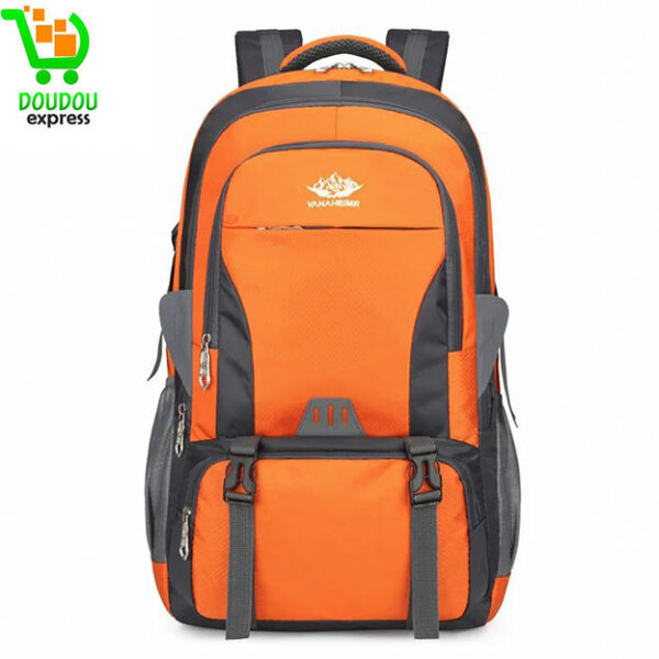 Sac d'escalade extérieur, nylon résistant à l'usure et à la pluie de grande capacité, sac à dos multifonctionnel de voyage, de randonnée, de camping et de sport, – Image 2
