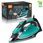 fer à vapeur  semelle céramique 2400W RAF pour vêtements fer électrique avec anti-goutte