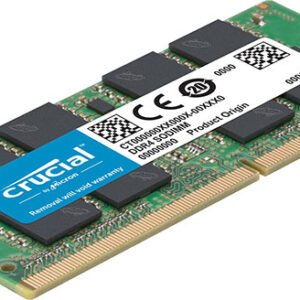 Mémoire vive RAM 16 Go DDR4 3200 MHz CL22 pour ordinateur portable CT16G4SFRA32A
