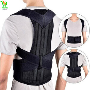 Correcteur de posture dos complet soutien lombaire colonne vertébrale attelle lisseur pour hommes, femmes et enfants, respirant, réglable pour le cou et l'épaule
