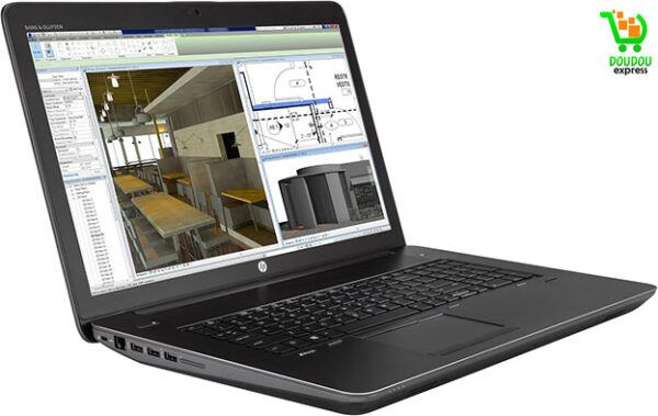 HP ZBook 17 G3 | 4GB dédiée NVIDIA Quadro M3000M | Intel Core i7-6700HQ | 2.60GHz | 16GB RAM | 256GB SSD | 6e Génération (remis à neuf) – Image 2