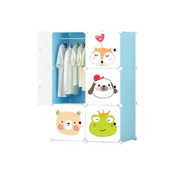 Armoire de rangement en plastique pour bricolage 6 cubes personnalisée – Image 2