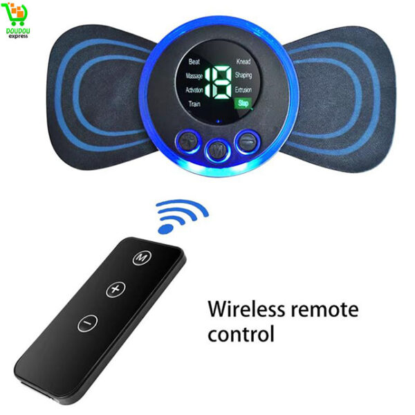 Mini masseur de cou électrique portable avec télécommande
