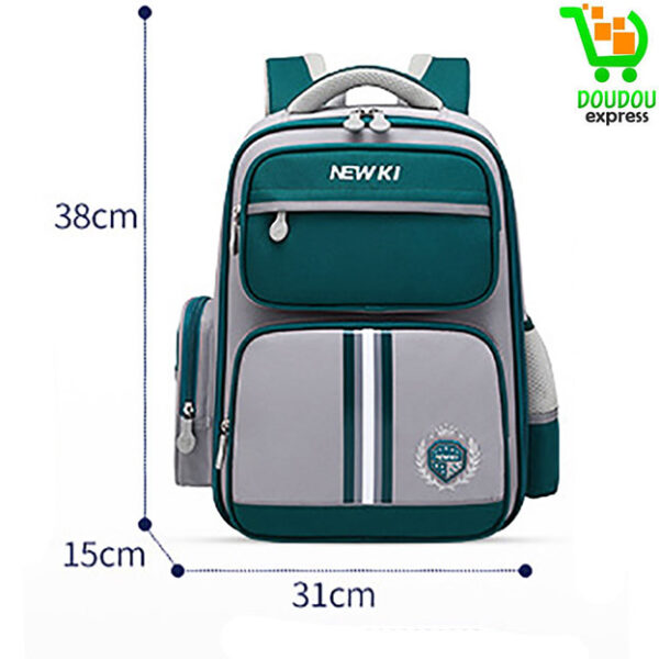 Sac à Dos Enfant Cartable Scolaires Maternelle Garcon Color-Blocking Sac Maternelle avec Bandes réfléchissantes Multi-Poches Toile Sac a Dos Bebe Fille Cartable Sac a Dos Stitch Sacs à Dos – Image 9