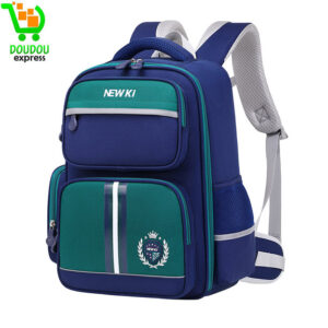 Sac à Dos Enfant Cartable Scolaires Maternelle Garcon Color-Blocking Sac Maternelle avec Bandes réfléchissantes Multi-Poches Toile Sac a Dos Bebe Fille Cartable Sac a Dos Stitch Sacs à Dos