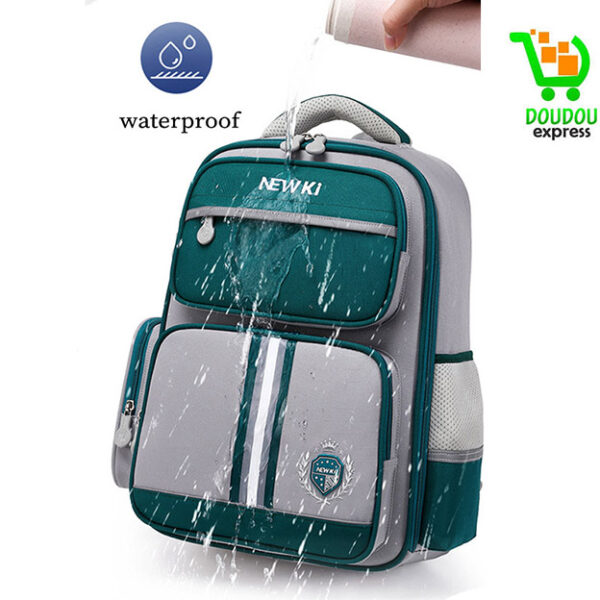 Sac à Dos Enfant Cartable Scolaires Maternelle Garcon Color-Blocking Sac Maternelle avec Bandes réfléchissantes Multi-Poches Toile Sac a Dos Bebe Fille Cartable Sac a Dos Stitch Sacs à Dos – Image 10