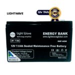 Batterie onduleur - Light wave - 12v - 7Ah