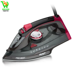 Fer à vapeur RAF R.1248O, 2600 W, 220 V, 50 Hz, noir
