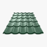 Tôle Tuile Prélaquée Texturée Ép. 0.50 cm