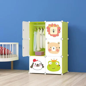 Armoire de rangement en plastique pour bricolage 6 cubes personnalisée