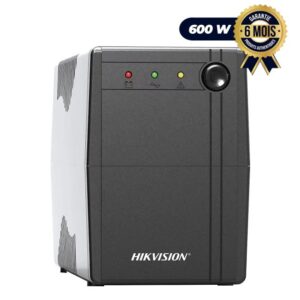 Onduleur Hikvision DS-UPS1000 - 1000 VA/600W - Auto-adaptatif - Prise Schuko