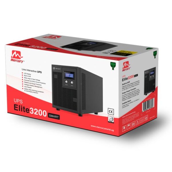 Onduleur Mercury Elite 3200 VA Smart - Écran LCD et AVR intégré – Image 2