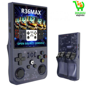 Console de jeu portable rétro avec 128 Go intégrés 22 000 jeux classiques, système Linux 4.0 open source Lecteur de jeu portable portable en vidéo 4K HD IPS