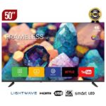TV LED SMART ANDROID - LIGHTWAVE - 50 POUCES - UHD - 4k - FRAMELESS - LW S5000-T2S2
