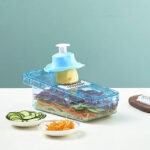 Râpe, Râpe À Légumes Manuelle, Râpe À Fruits Domestique, Coupe-légumes, Coupe-fruits Multifonctionnel, Coupe-fruits Avec Récipient, Râpe À Pommes de Terre, Ustensiles de Cuisine, Gadgets de Cuisine