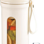 Mixeur Portable de 350 ml , Coupe de Jus Rechargeable USB-C 3000mAh Pour Sport, Gymnase, Bureau, Voyages