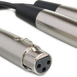 Adaptateur (2)XLR(F)-XLR(M) 18" YXF-101.5