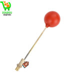 Valve flottante industrielle à bille en laiton de haute qualité et durable