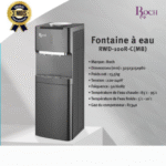 Distributeur d'eau Chaude et Froide ROCH -RWD-100R-C Avec Mini Réfrigérateur Intégré - Noir et Gris