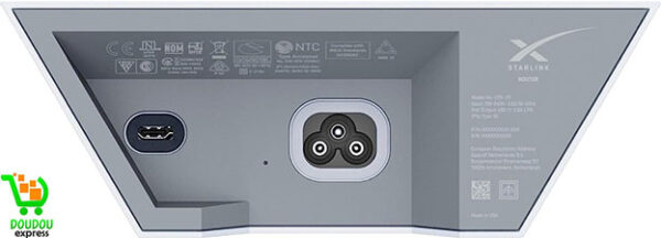 SpaceX STARLINK Kit standard : Internet haute vitesse et faible latence | Starlink Internet Satellite Dish Routeur V2 SpaceX | Routeur Wi-Fi 5 Dual Band 3x3 MIMO | Starlink Residential Satellite WiFi – Image 4