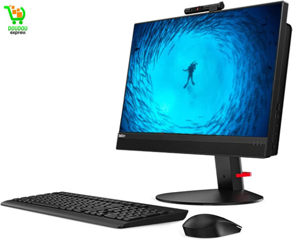Lenovo ThinkCentre M820z AIO Ordinateur de bureau tout-en-un 21,5 « FHD, Intel Core i5-8400 (6 C, 2,8/4,0 GHz, 9 Mo) 8 Go DDR4 250 Go SSD Intel UHD Graphics 630 WiFi, BT, CAM Win10 Pro 64 (Renouvelé)