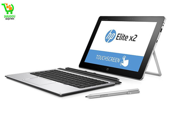 HP Elite X2 1012 G1 Détachable Ordinateur portable professionnel 2-EN-1 SIM LTE, écran tactile IPS 12' FHD (1920x1280), Intel Core m7-6Y75, SSD 512 Go, RAM 8 Go, clavier, Windows 10 Pro (renouvelé) – Image 2