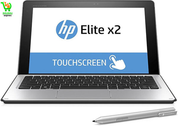 HP Elite X2 1012 G1 Détachable Ordinateur portable professionnel 2-EN-1 SIM LTE, écran tactile IPS 12' FHD (1920x1280), Intel Core m7-6Y75, SSD 512 Go, RAM 8 Go, clavier, Windows 10 Pro (renouvelé)