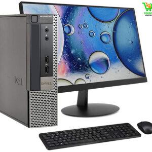 Ordinateur Dell Optiplex 990 SFF, Intel Core i5 3,1 GHz, 8 Go de RAM, 500 Go de disque dur, clavier/souris, WiFi, moniteur LCD 22 pouces (marques Vary), DVD, Windows 10 (mises à niveau disponibles) (renouvelé)