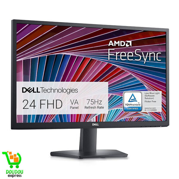 Dell SE2422HX 24" Full HD (1920x1080) Écran PC, 75Hz, VA, 5ms, AMD FreeSync, HDMI, VGA