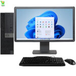 Dell OptiPlex 7060 Intel i5, PC de bureau SFF de 8e génération avec moniteur de 22 pouces