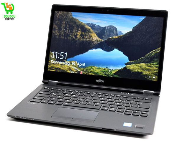 Fujitsu Lifebook U748 Ordinateur portable de 14 pouces - (noir) (processeur Intel Core i5-8250U, 8 Go de RAM, 256 Go de SDD, graphiques UHD 620, Windows 10 Pro)