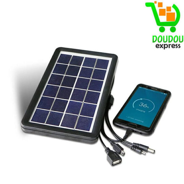Chargeur De Téléphone Solaire Meilleure Alimentation USB Portable – Image 2
