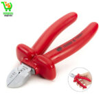 pince coupante diagonale isolée pour électricien