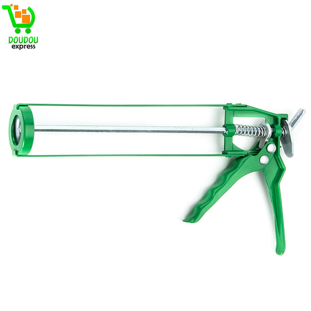 Pistolet à calfeutrer de 9 "avec manche manuel en aluminium pour mastic de silicone squelette – Image 3