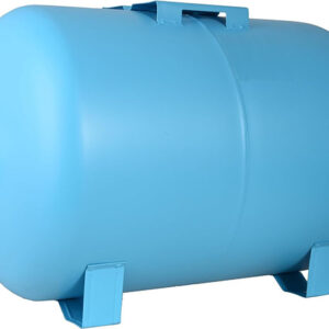 Cuve Ballon en Acier - pour Pompe Domestique, Pompe de Puit - Suppresseur Pompe - Horizontal 100 litres