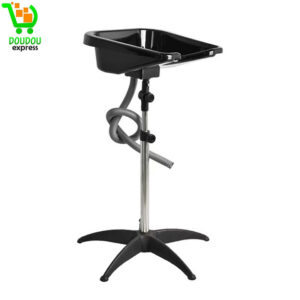 Bac à Shampooing Vertical Portable et Amovible pour Salon,