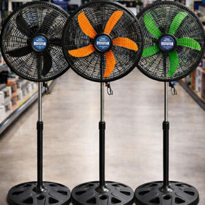 ventilateurs de refroidissement 18 pouces de base croisé 5 pales