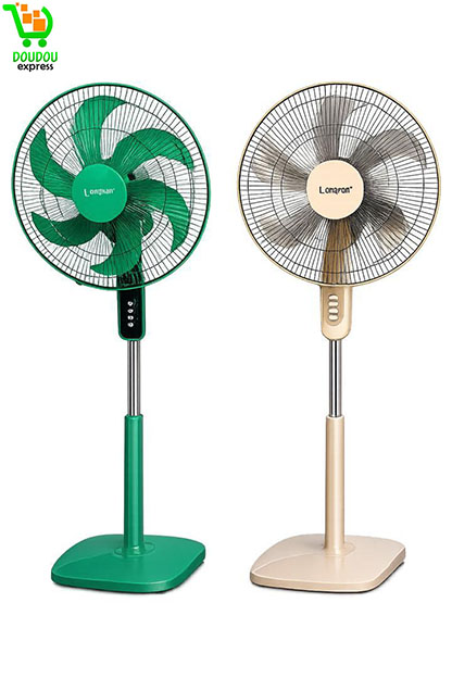 ventilateurs de refroidissement sur pied LONGSON 18 pouces de base croisé 5 pales